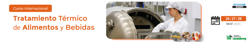 CURSO INTERNACIONAL: TRATAMIENTO TÉRMICO DE ALIMENTOS Y BEBIDAS