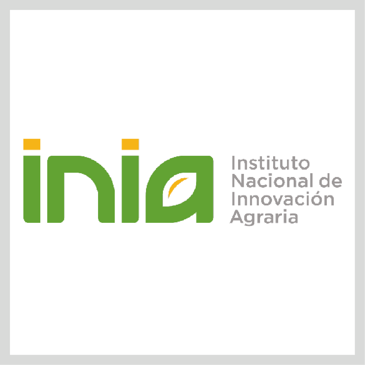 INSTITUTO NACIONAL DE INNOVACIÓN AGRARIA - INIA