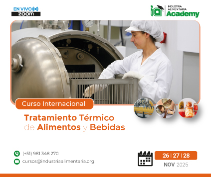 CURSO ESPECIALIZADO: TRATAMIENTO TÉRMICO DE ALIMENTOS Y BEBIDAS
